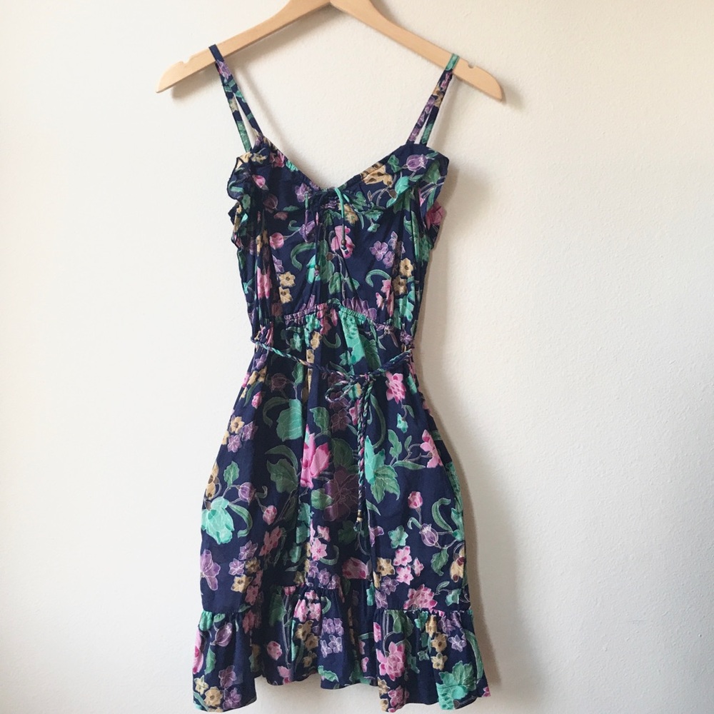 Forever21 XS Floral Print Dress